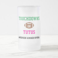 Touchdowns or Tutus Gender Reveal