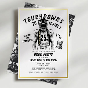 Touchdowns to Tassels Football Grad Party