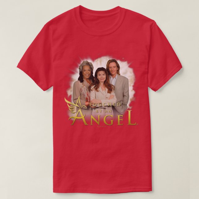 Touched By An Angel Cast T-Shirt (Design Front)