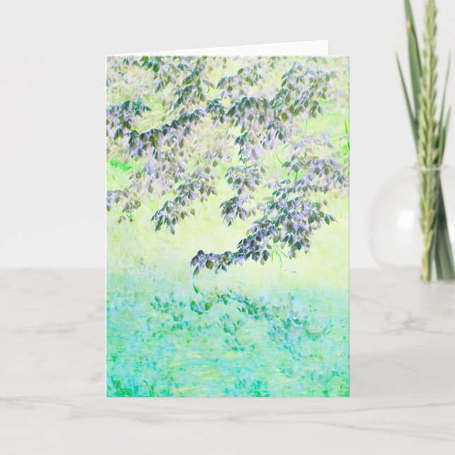 "Touched by Spring" - Card (Front)