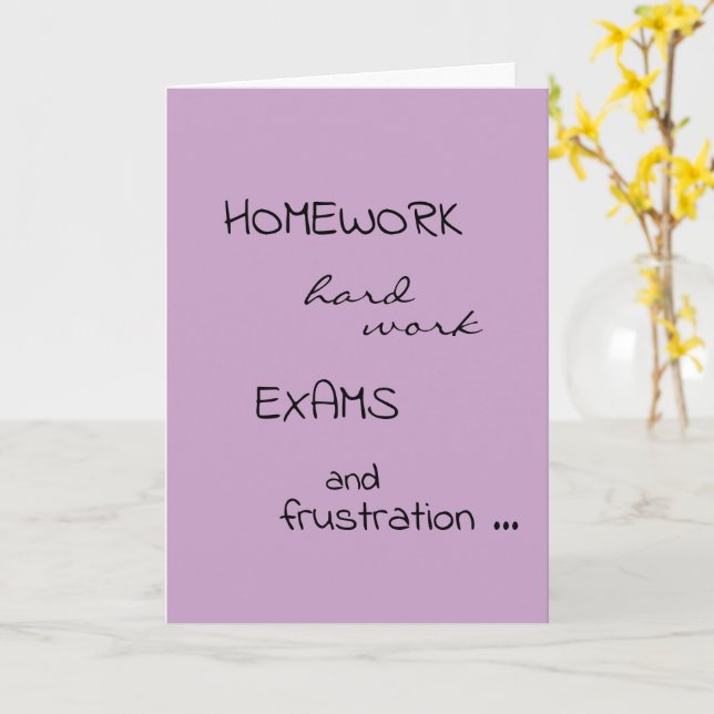 Touching Graduation Congratulations Card (Yellow Flower)