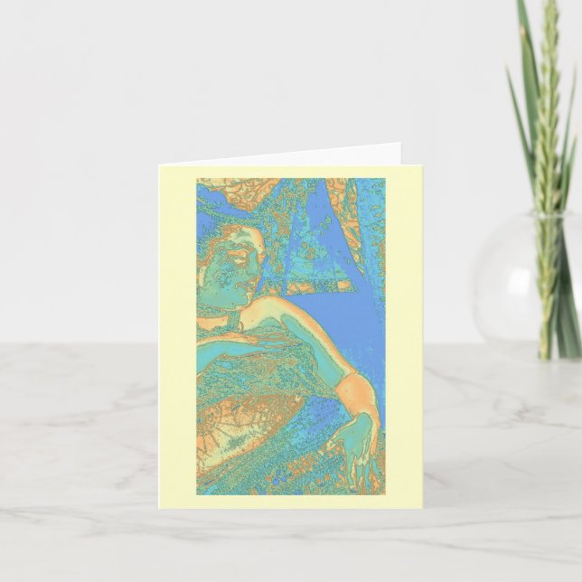 Touching Oshun - notecard (Front)