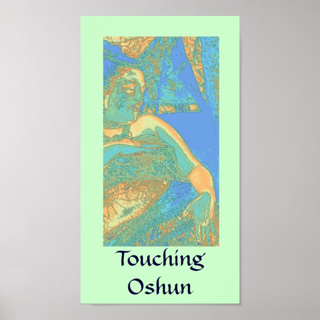Touching Oshun Poster Print (Front)