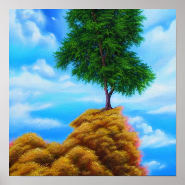 Touching the Clouds Poster (Front)