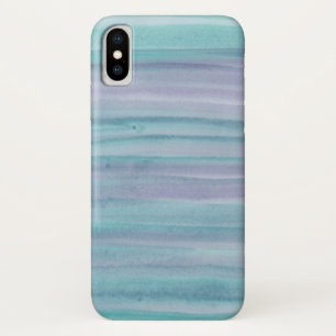 Touching Watercolor Abstract #4 iPhone X Case
