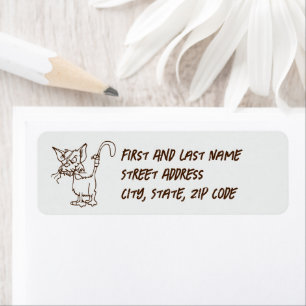 Tough Alley Cat Cartoon – Funny Tomcat Attitude