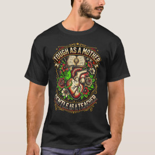 Tough As A Mother Gentle As A Teacher Funny School T-Shirt