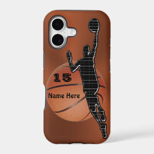 Tough Basketball iPhone 6S Case NAME and NUMBER