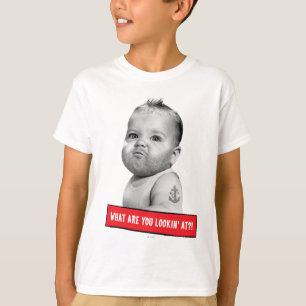 Tough Beared Baby Boy T-Shirt