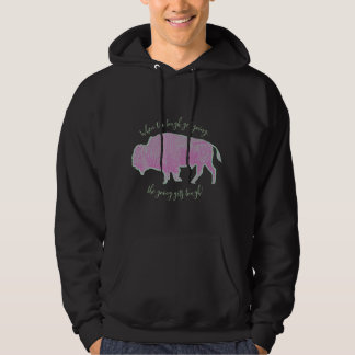 tough buffalo hoodie