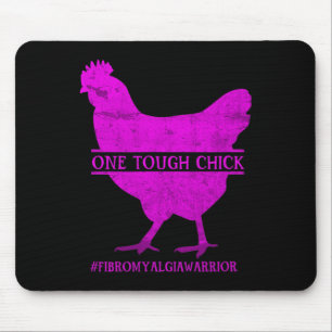 Tough Chick Fibromyalgia Warrior - Awareness  Mouse Mat