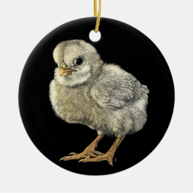 "Tough Chick" Ornament (Front)