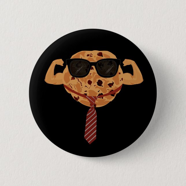 Tough Cookie - Cool 6 Cm Round Badge (Front)