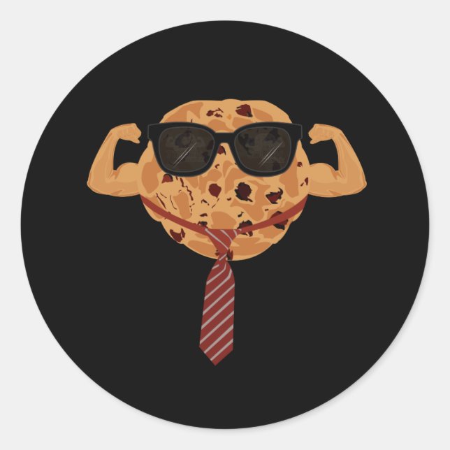 Tough Cookie - Cool Classic Round Sticker (Front)