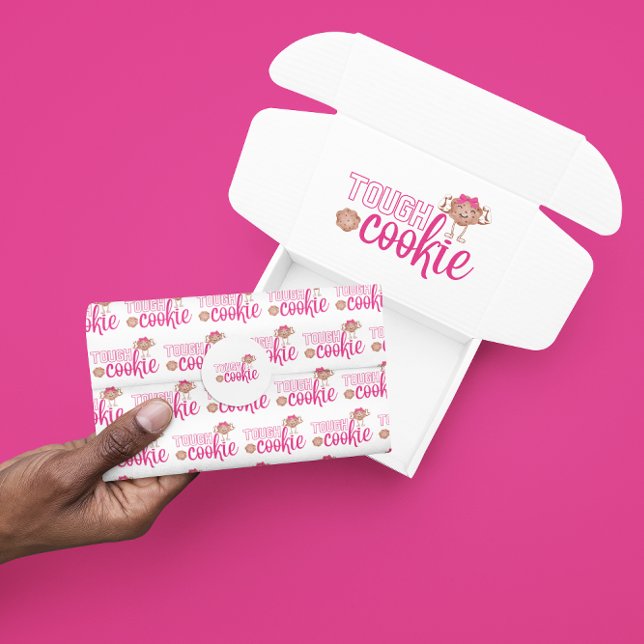 Tough Cookie Tissue Paper (Let someone special know they are strong with this, "Tough Cookie" tissue paper! )