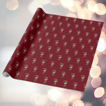 Tough Day Christmas Elf Wrapping Paper