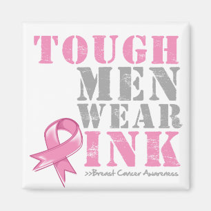 Tough Men Wear Pink Magnet