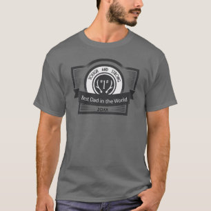 Tough Old Buck Best Dad in the Whole World T-Shirt