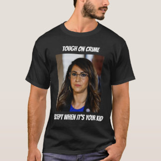 Tough On Crime - Black T-Shirt