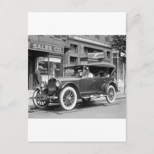 Tough Tires, 1922 Postcard