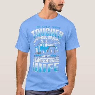 Tough Tow-truck Wife Funny Tattoo Vintage StyleBac T-Shirt