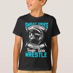Tough Wrestling Girl Gift Bruises Sport Woman T-Shirt