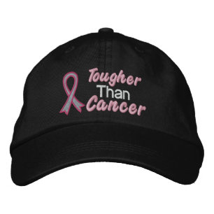 Tougher Than Breast Cancer Embroidered Hat