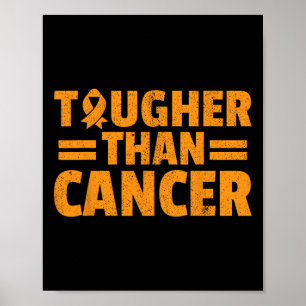 Tougher Than Cancer Leukaemia Awareness Support Su Poster