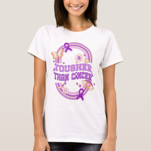 tougher than cancer pancreatic cancer Awareness T-Shirt