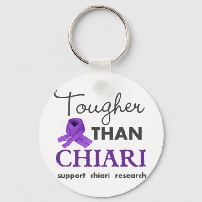Tougher than Chiari Key Ring (Front)