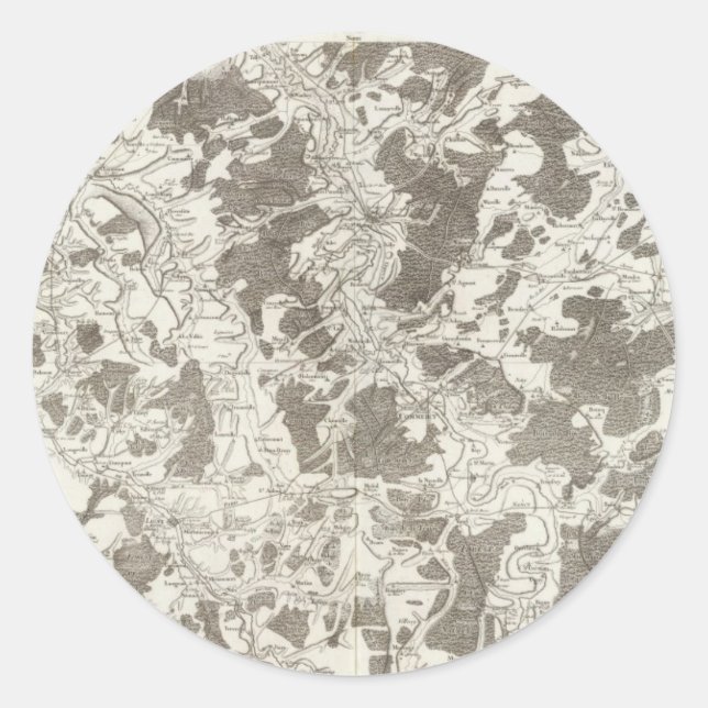 Toul Classic Round Sticker (Front)