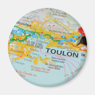 Toulon, France Magnet