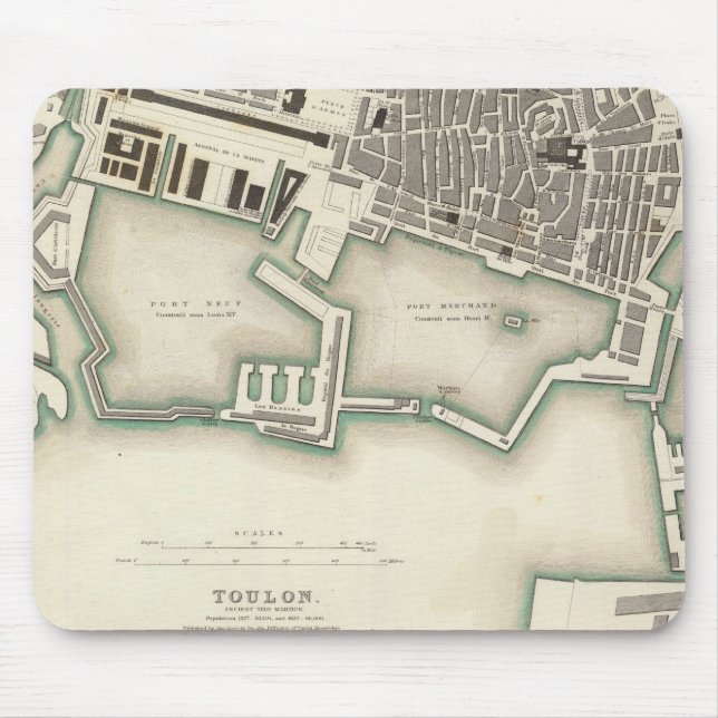 Toulon Mouse Mat (Front)