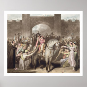 Toulouse, 10th April 1814, from 'The Victories of Poster