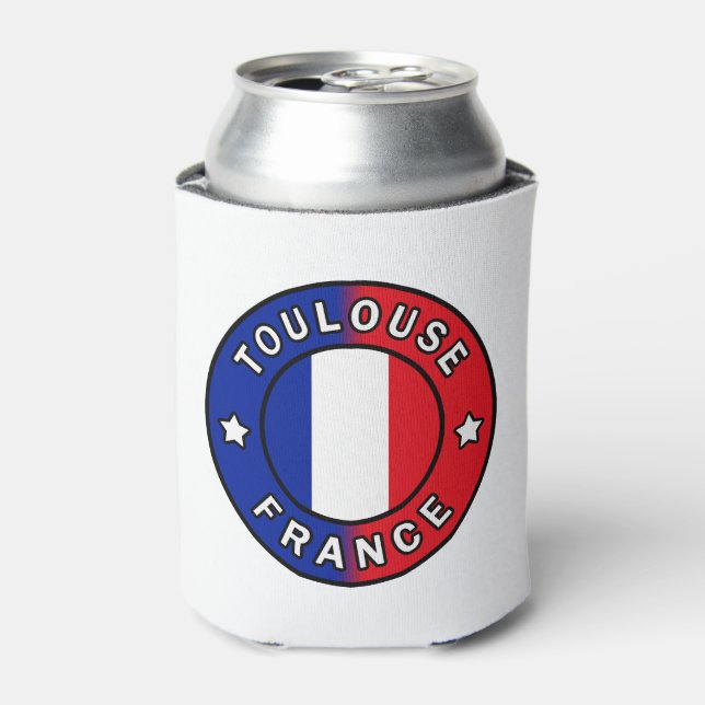 Toulouse France Can Cooler (Can Front)