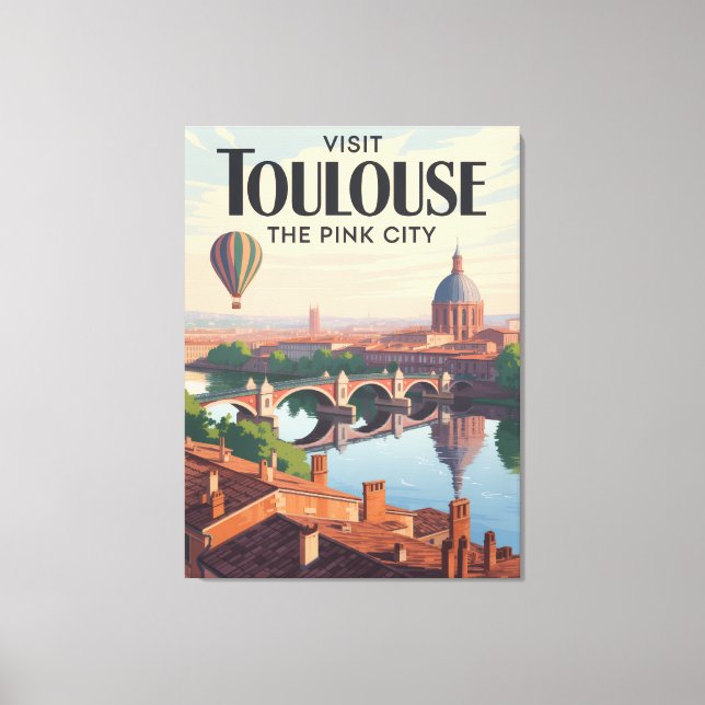 Toulouse France Canvas Print (Front)