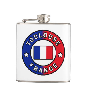 Toulouse France Hip Flask