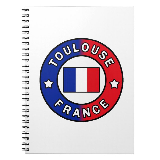 Toulouse France Notebook (Front)