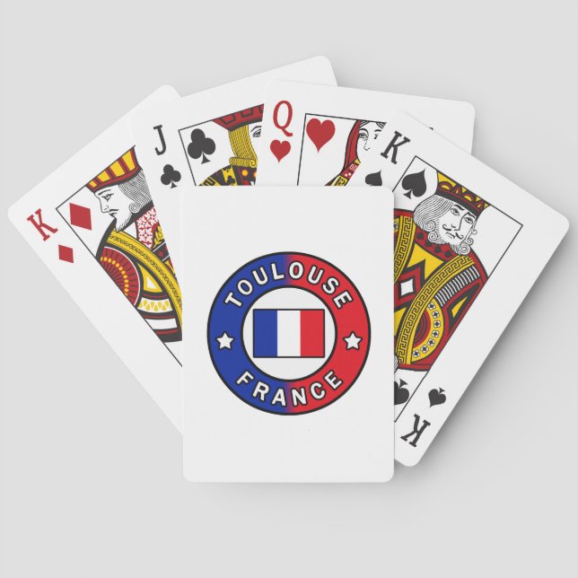 Toulouse France Playing Cards (Back)