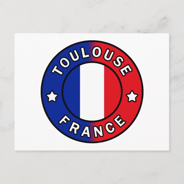 Toulouse France Postcard (Front)