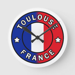 Toulouse France Round Clock