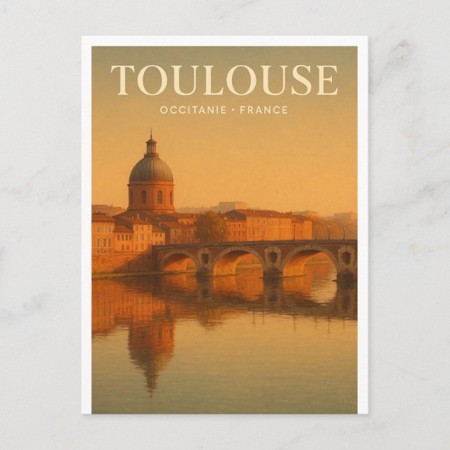 Toulouse — France travel 2026 Postcard (Front)