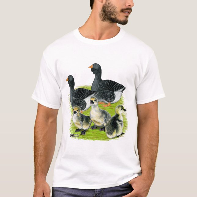 Toulouse Goose Family T-Shirt (Front)