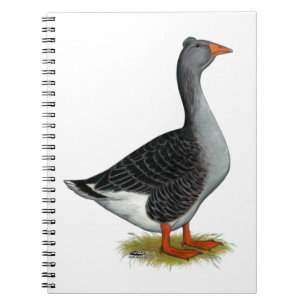 Toulouse Goose Tufted Notebook