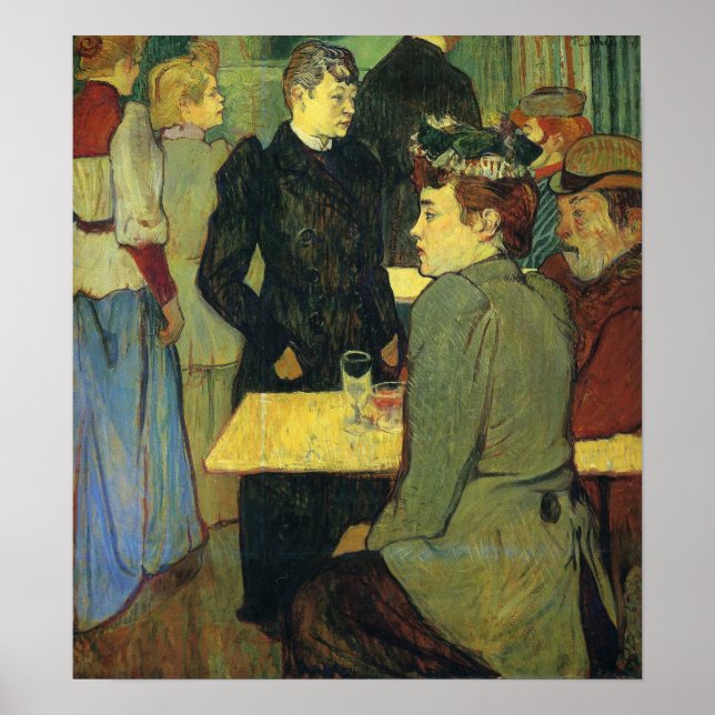 Toulouse-Lautrec - A Corner of the Moulin Poster (Front)