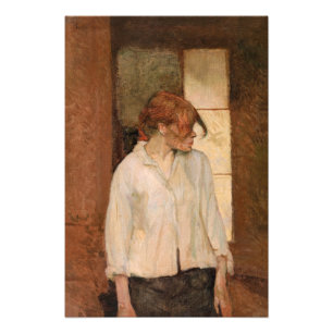Toulouse-Lautrec - A Montrouge, Rosa La Rouge Photo Print
