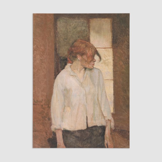 Toulouse-Lautrec - A Montrouge, Rosa La Rouge Tissue Paper (Creator Uploaded)