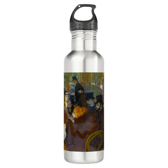 Toulouse-Lautrec - At the Rouge 710 Ml Water Bottle (Front)