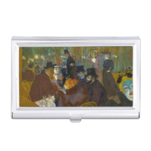Toulouse-Lautrec - At the Rouge Business Card Holder