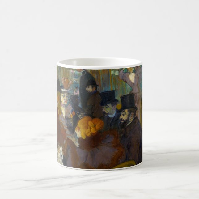 Toulouse-Lautrec - At the Rouge Coffee Mug (Center)